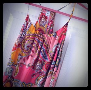 Paisley Halter Style Tank top